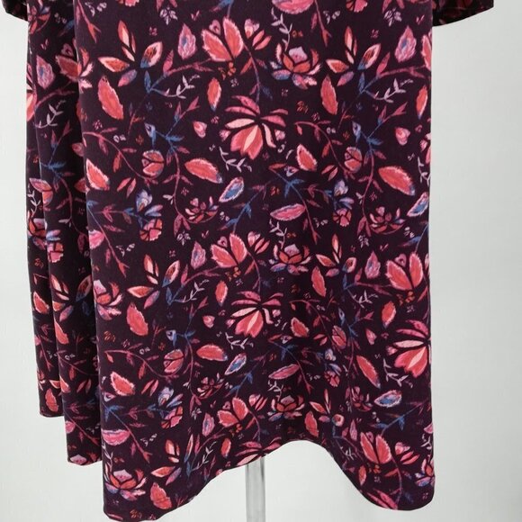 Mudd Cold Shoulder Floral Tunic Size M - Picture 7 of 12